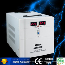 Full Range Servo Motor Type Input 140 to 260V Output 220V 3% Voltage Stabilizer